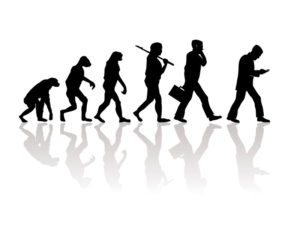 Man's evolution